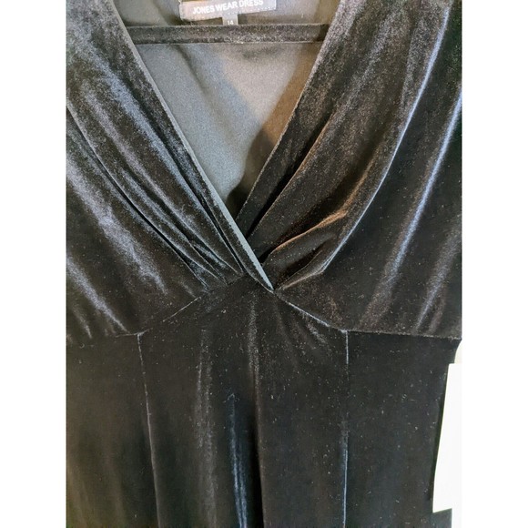 NEW Jones New York Velvet Empire Waist Gown Size 14 - Picture 2 of 9